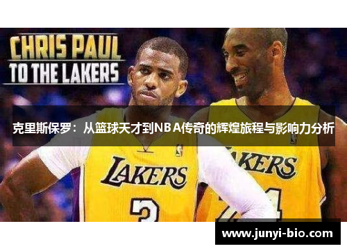 克里斯保罗：从篮球天才到NBA传奇的辉煌旅程与影响力分析